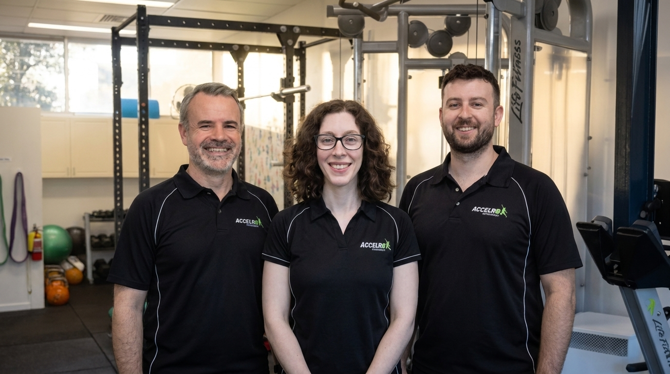 The Accelr8 Rehab team, Exercise Physiology and Remedial Massage in Belconnen, Canberra